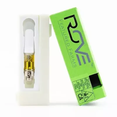 rove vape are made with high-quality stainless steel and pyrex glass. white widow rove vape carts.